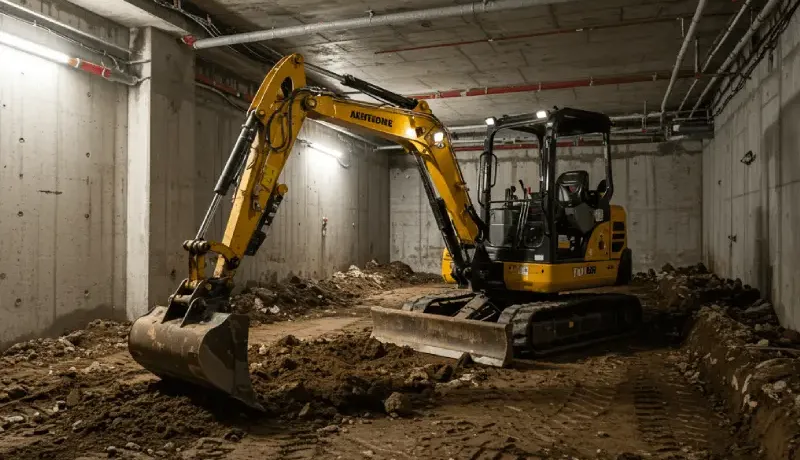 Terraplanagem com Mini Escavadeira Bobcat